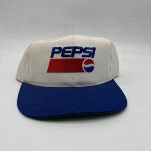 Vintage Pepsi SnapBack NWT 1996 SnapBack Embroidered Red White Blue